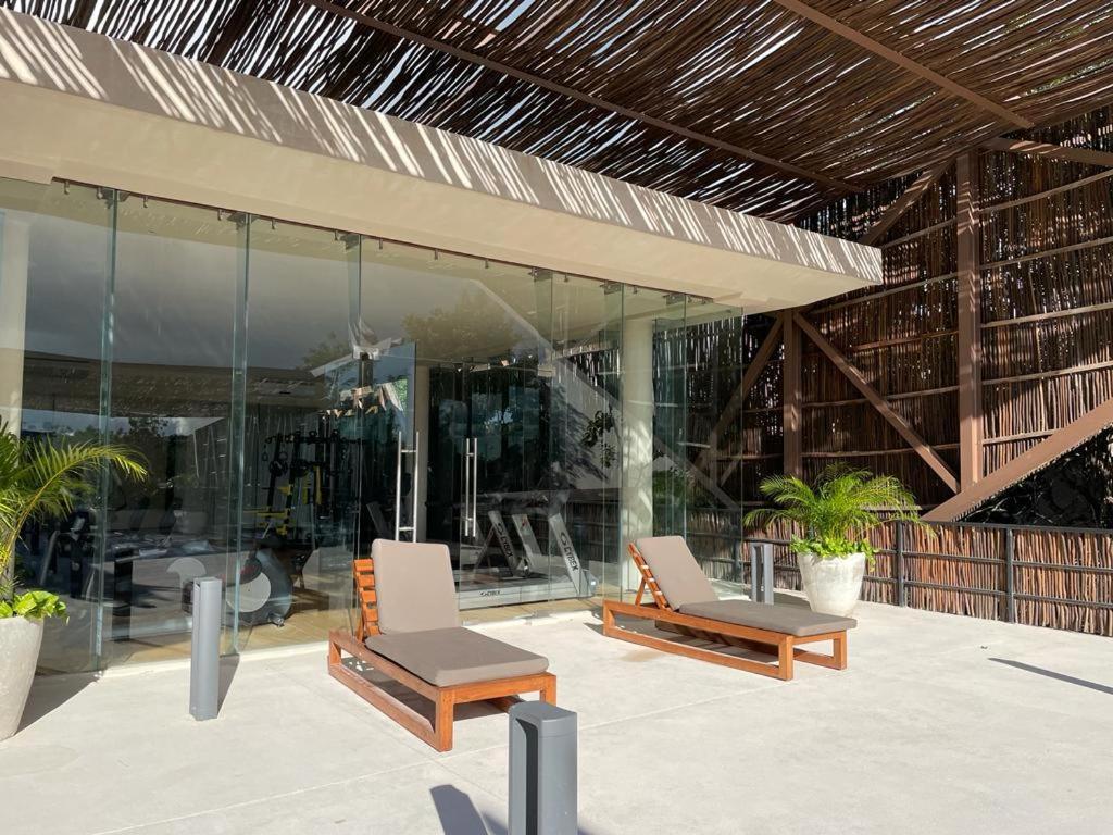 Апартаменты Loft En Aldea Zama Тулум Экстерьер фото